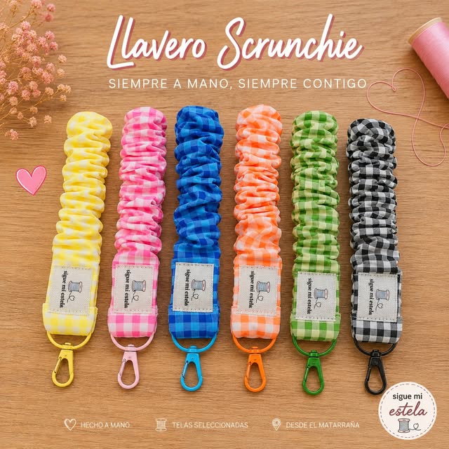 Llaveros Scrunchie